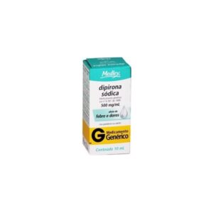 15366344074-7896422506229.jpg Dipirona Sódica 500mg/ml Solução Oral Gotas Com 10ml Sanofi Medley Genéricos