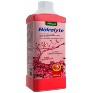 Hidralyte 45 Sabor Tutti-Frutti Com 500ml Natulab