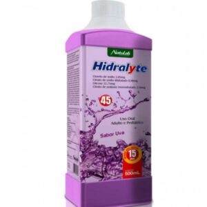 Hidralyte 45 Solução Oral Sabor Uva Com 500ml Natulab