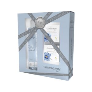Kit Giovanna Baby Blue Body Splash Com 260ml + 2 Sabonetes Vegetal Blue 90g