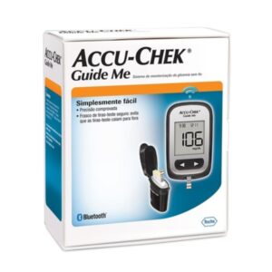 15366345187-4015630085750.jpg Kit Monitor de Glicemia Accu-Chek Guide Me Com 10 Tiras