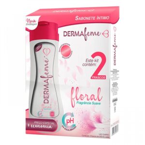 Kit Sabonete Líquido Intimo Dermafeme Com 2 Unidades de 200ml Cimed