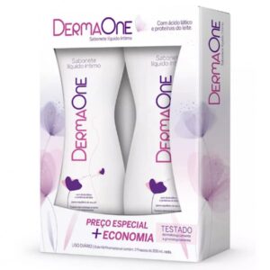 Kit Sabonete Líquido Intimo Dermaone Com 2 Unidades de 200ml