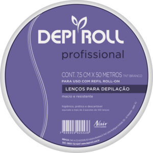 Lenço Para Depilação Depil Roll Rolo Com 50 Metros