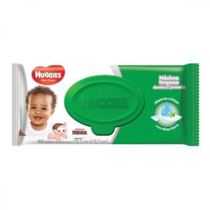 Lenço Umedecido Huggies Max Clean 48 Unidades