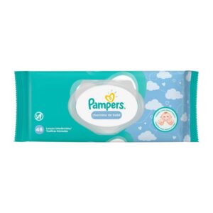 Lenços Umedecidos Pampers Cheirinho de Bebe Com 48 Unidades