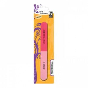 Lixa de Unhas Merheje Basic Gold Dupla Face Com 6 Unidades