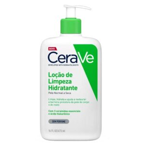 15366345832-7899706159357.jpg Loção de Limpeza CeraVe Pele Normal a Seca Com 473ml