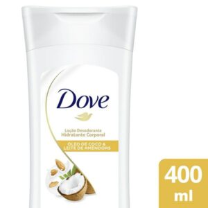 Loção Hidratante Dove Oleo de Coco e Leite de Amendoas Com 400ml