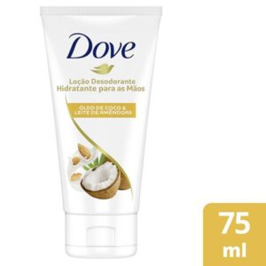 Loção Hidratante Dove Oleo de Coco e Leite de Amendoas Com 75ml