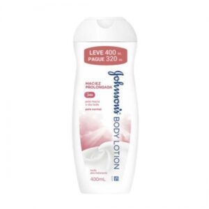 Loção Hidratante Johnson Maciez Prolongada Com 400ml