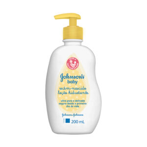 Loção Hidratante Johnsons Baby Recém Nascido Com 200ml