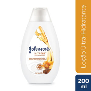 Loção Hidratante Johnsons Óleo de Amêndoas e Karitê Com 200ml