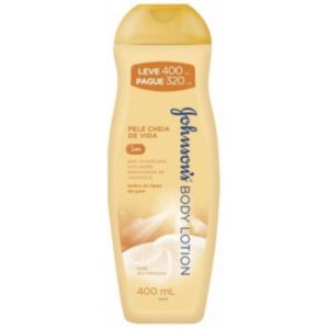Loção Hidratante Johnsons Softlotion Cheia de Vida Leve 400ml Pague 320ml