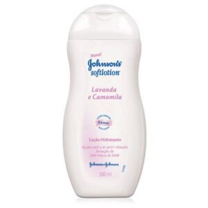 Loção Hidratante Johnsons Softlotion Lavanda e Camomila Com 200ml