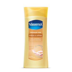 Loção Hidratante Vasenol Hidratação Total Nutrição Mãos e Unhas Com 200ml