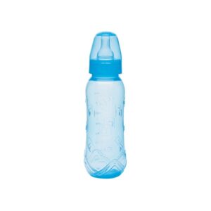 15366347383-7896000614667.jpg Mamadeira Kuka Aquarela Bico Ortodôntico Tamanho 2 Azul 250ml