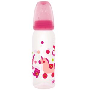 Mamadeira Lillo Divertida Silicone Tamanho 2 Rosa 240ml