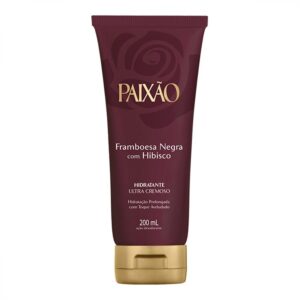 Hidratante Corporal Paixão Framboesa Negra com Hibisco Com 200ml