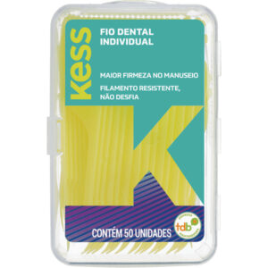 Fio Dental Kess Individual Com 50 Unidades