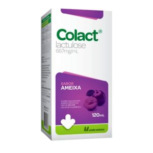 Colact Lactulose Sabor Ameixa Solução Oral Com 120ml União Química