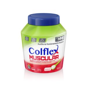 Colflex Muscular Colágeno Hidrolisado Baunilha Em Pó Com 381g