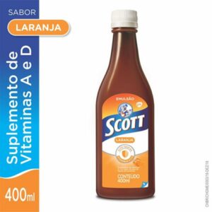 Emulsao Scott Laranja Com 400ml GlaxoSmithKline