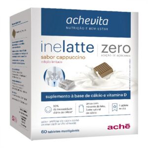 Inelatte Zero Açúcar Cappucino Com 60 Tabletes Mastigáveis