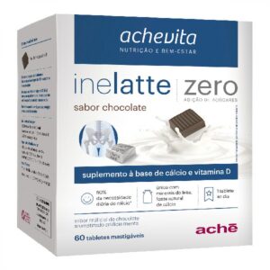 Inelatte Zero Açúcar Chocolate Com 60 Tabletes Mastigáveis