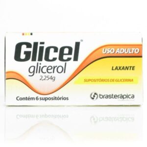 Glicel 2,5g Supositório Adulto Com 6 Unidades