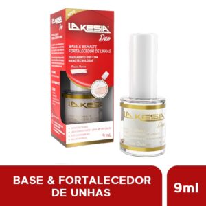 Lakesia Duo Esmalte Nude Cacau Com 9ml