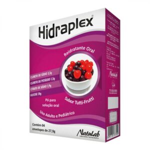 Hidraplex Sabor Tutti Fruti Pó para Solução Oral Com 4 Envelopes
