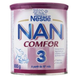 Fórmula Infantil Nanlac Comfor Nestlé de 1 a 3 Anos Com 800g
