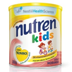 Complemento Alimentar Nutren Kids Morango Com 350g
