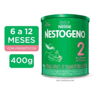 Fórmula Infantil Nestogeno 2 Nestlé 6 a 12 Meses Com 400g