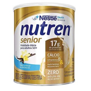 Complemento Alimentar Nutren Senior Baunilha Com 740g