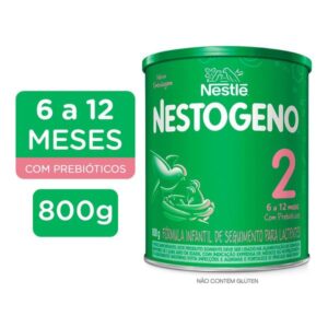 Fórmula Infantil Nestlé Nestogeno 2 de 6 a 12 Meses Com 800g