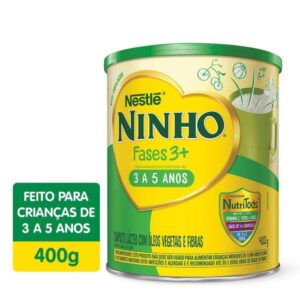 Composto Lácteo Ninho Fases 3+ Nestle Com 400g