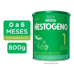 Fórmula Infantil Nestlé Nestogeno 1 de 0 a 6 Meses Com 800g