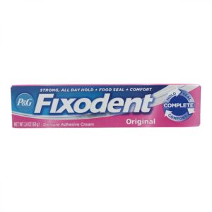 Creme Adesivo para Dentadura Fixodent Original Com 68g
