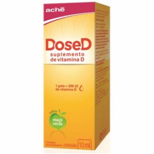 Dose D 200ui Maçã Verde Gotas Com 10ml Aché