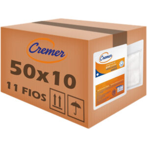 Compressa de Gaze Estéril Cremer 11 Fios 7,5cm X 7,5cm Com 10 Unidades