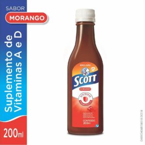 Emulsao Scott Morango Com 200ml GlaxoSmithKline