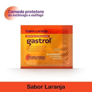 Gastrol Sabor Laranja Efervescente Com 1 Sachê Neoquimica