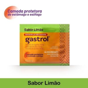 Gastrol Sabor Limão Efervescente Com 1 Sachê Neoquimica