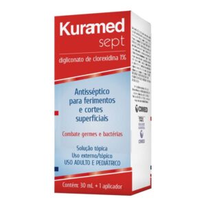 Kuramed Sept Solução Antisséptica 1% Com 30mL Cimed
