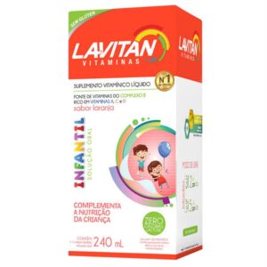Lavitan Infantil Solução Oral Sabor Laranja Com 240ml Cimed