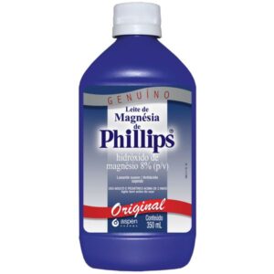 Leite de Magnésia Phillips Original Com 350ml Aspen