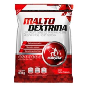 Malto Dextrina Midway Sabor Frutas Tropicais Com 900g