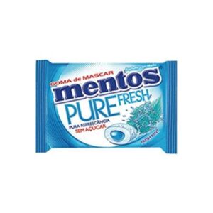 Goma de Mascar Mentos Pure Fresh Mint Com 4 Unidades